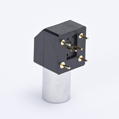 B系列S10弯角式插座90°印制板接线路插座